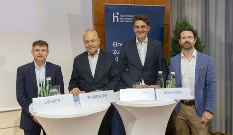 Podium Holztag