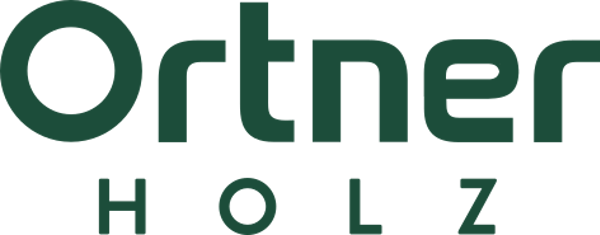 Logo Ortner Holz Schriftzug Ohne O Grün