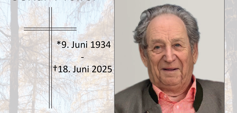 Würdigung Oskar Pfeifer