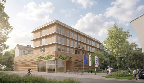 Pionierzentrum Wood Vision Lab (C) Visarteam For ARGE Juri Troy Architects & LOCI