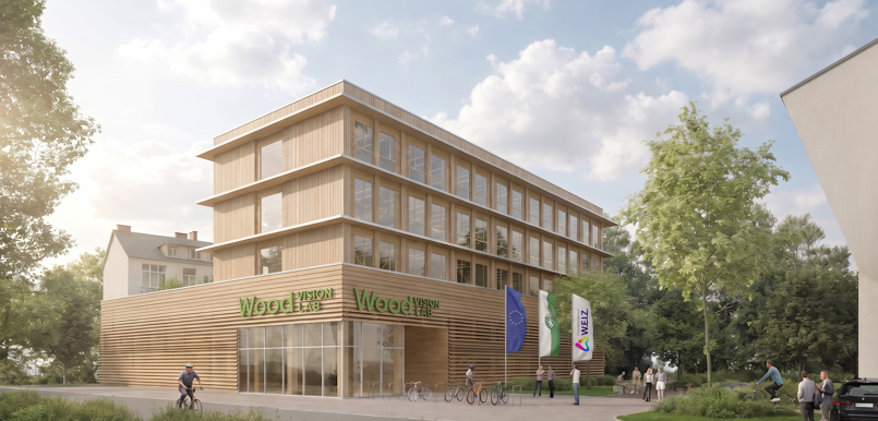 Pionierzentrum Wood Vision Lab (C) Visarteam For ARGE Juri Troy Architects & LOCI