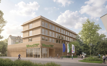 Pionierzentrum Wood Vision Lab (C) Visarteam For ARGE Juri Troy Architects & LOCI